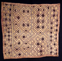 Kuba cloth from the Congo