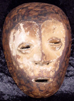 Mask from the Lega tribe in the Congo