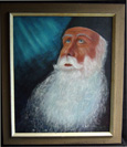 Painting of Turkish man by artist Kard
