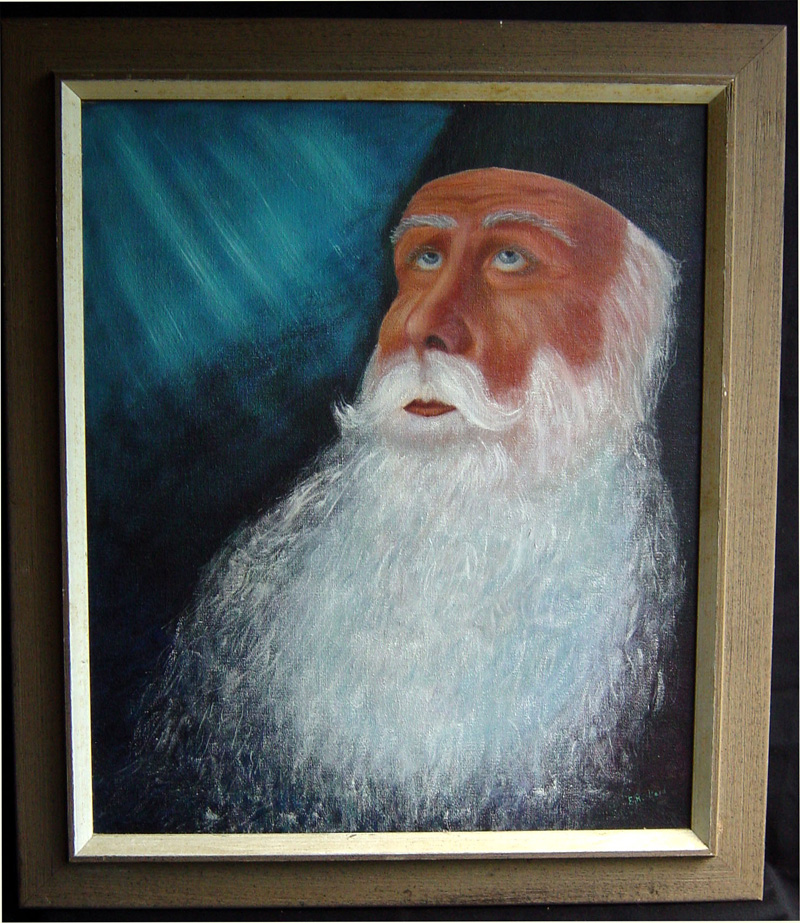 Painting of Turkish man by E. R. Kard