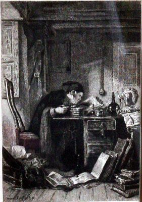 Old Etching by Henri Lefort